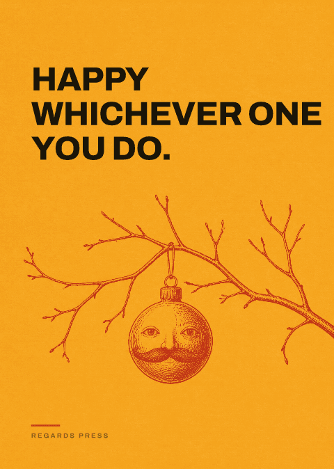 Happy whichever one you do.