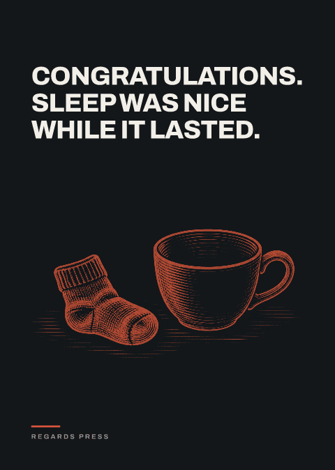 Congratulations. Sleep was nice while it lasted.