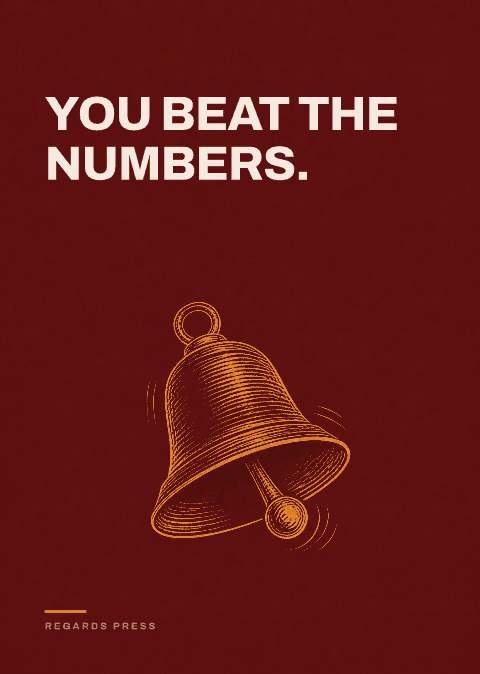 You beat the numbers.