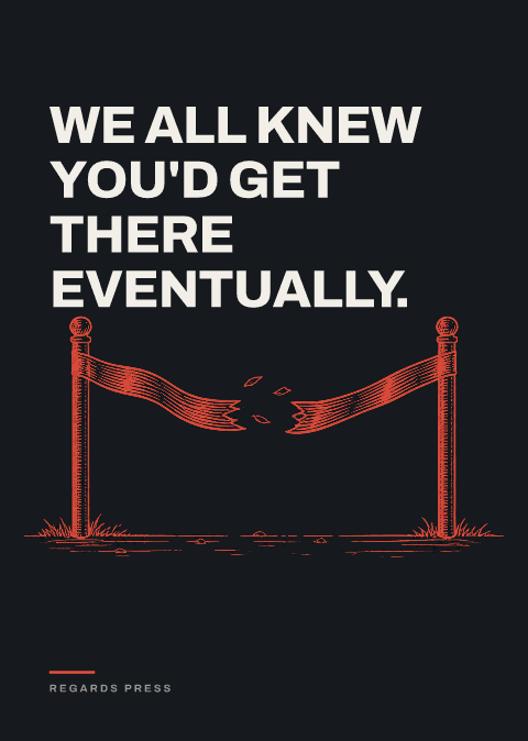 We all knew you'd get there eventually.