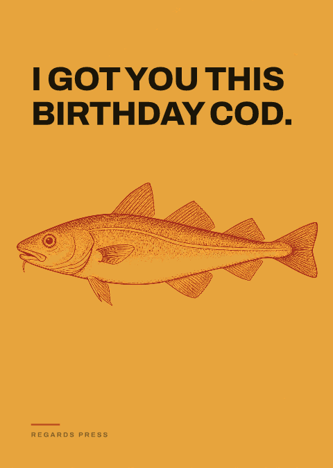I got you this birthday cod.