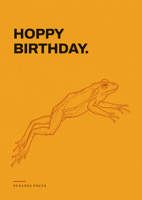 Hoppy birthday.