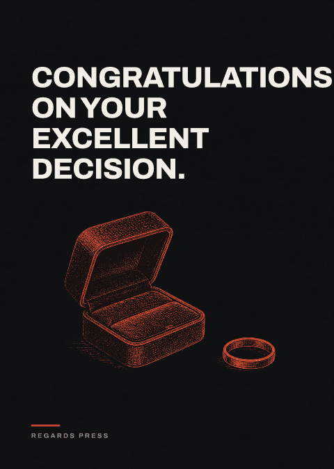 Congratulations on your excellent decision.