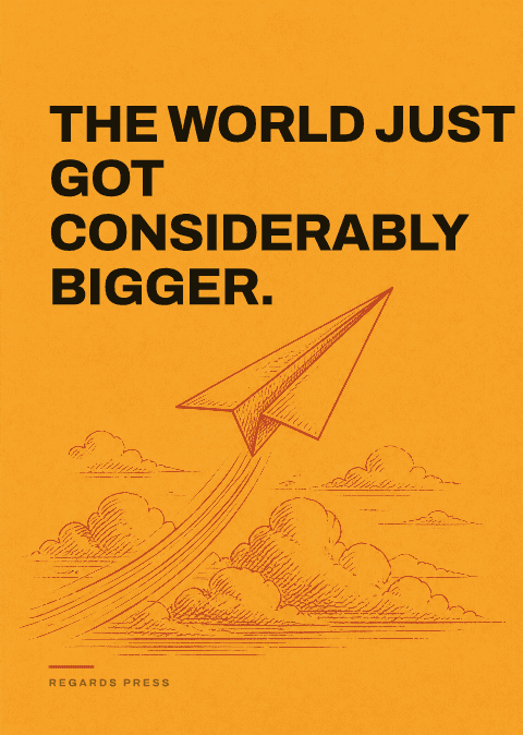 The world just got considerably bigger.