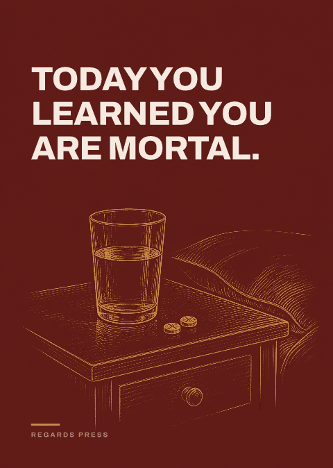 Today you learned you are mortal.