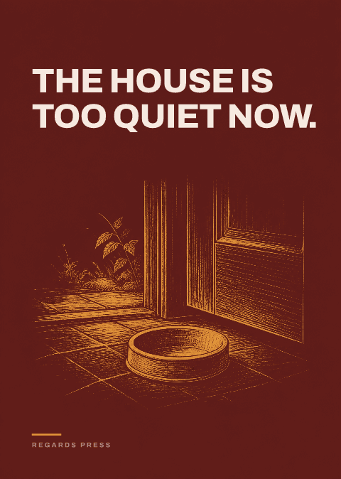 The house is too quiet now.