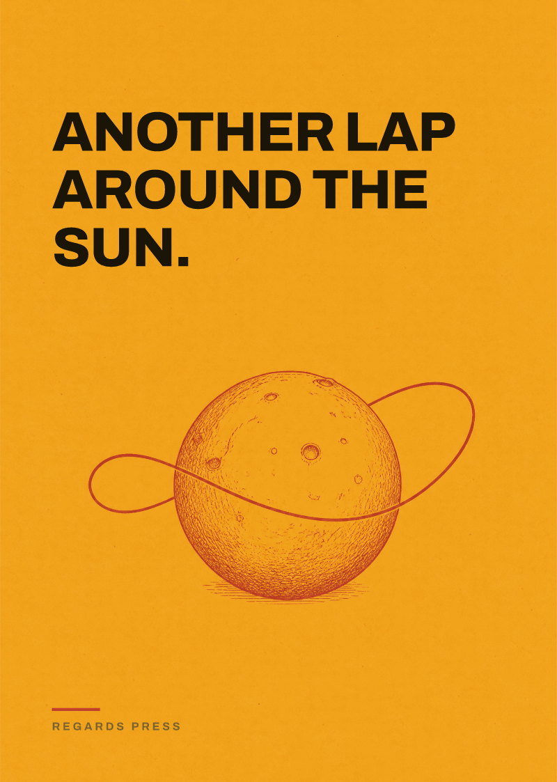 Another lap around the sun.